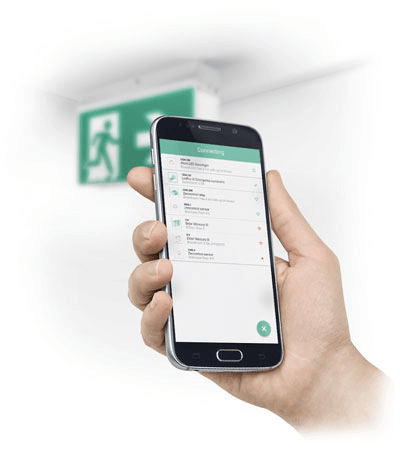 test manager on mobile device image