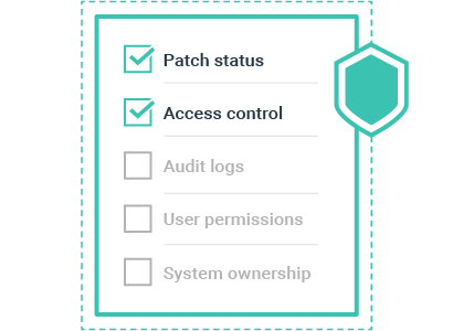 cyber security check boxes