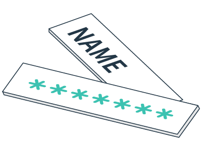 password input field illustration